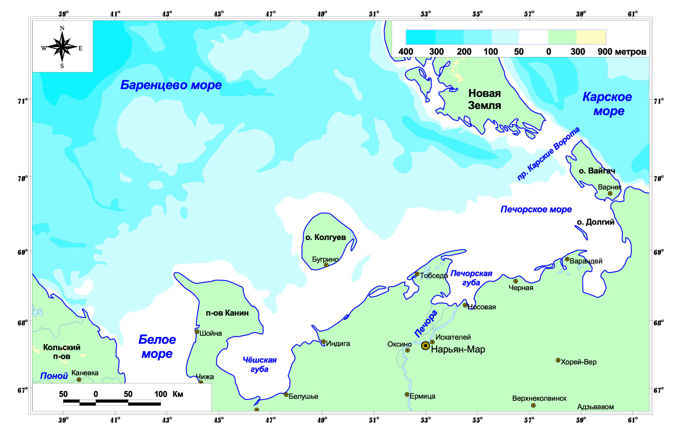 белое море где находится в россии